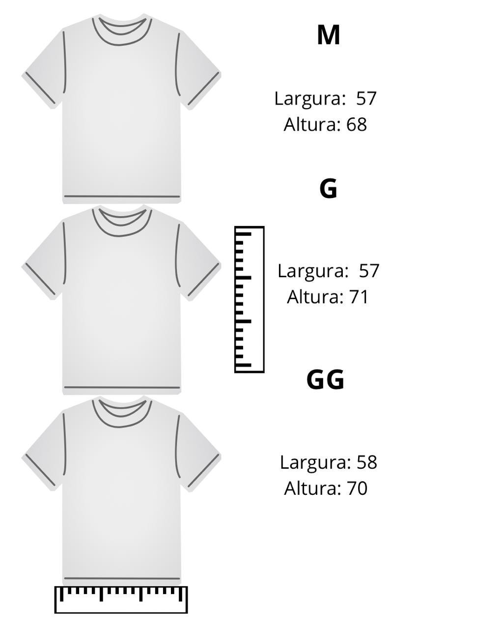 Tabela de Tamanhos NOBLUFF